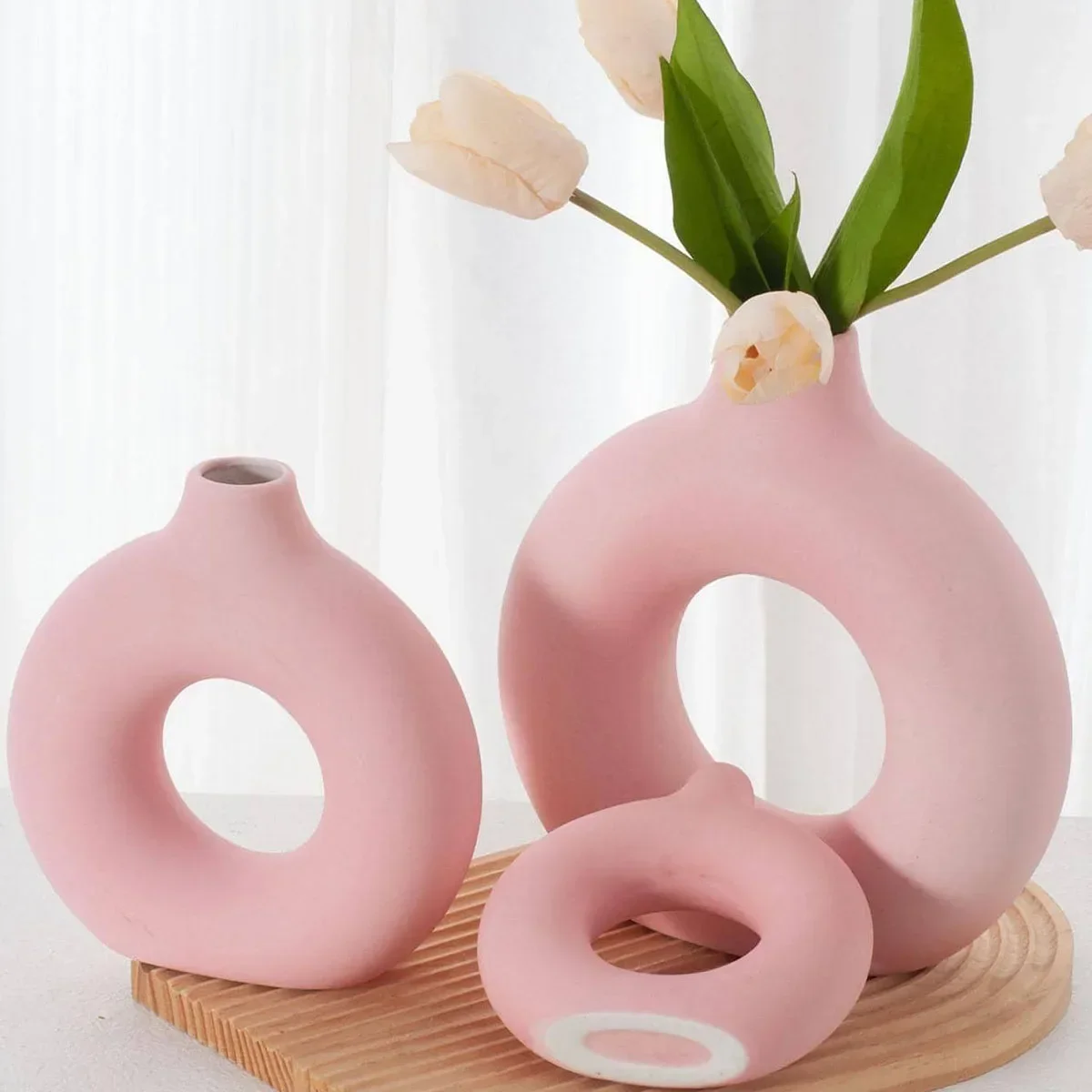 Vase Donut Céramique